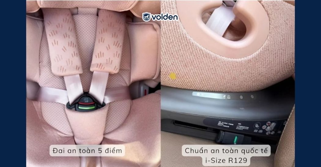 Đai 5 điểm an toàn cho bé là gì? Ưu nhược điểm của đai 5 điểm an toàn 6 Cách sử dụng đai 5 điểm đúng cách và an toàn