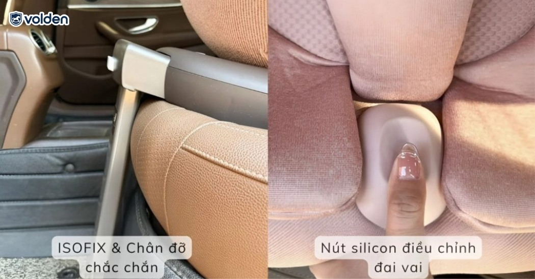 Top 7 tiêu chí lựa chọn ghế ngồi ô tô cho trẻ cha mẹ nhất định phải biết 6 Ghế ngồi ô tô thiết kế thông minh, điều chỉnh linh hoạt giúp bé thoải mái suốt chuyến đi