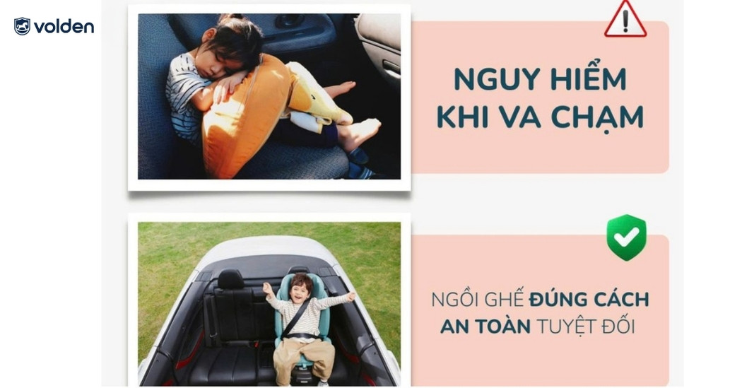 Tỷ lệ chấn thương ở trẻ khi không sử dụng ghế ô tô nguy hiểm thế nào? 4 Vì sao việc sử dụng ghế ô tô cho trẻ lại quan trọng