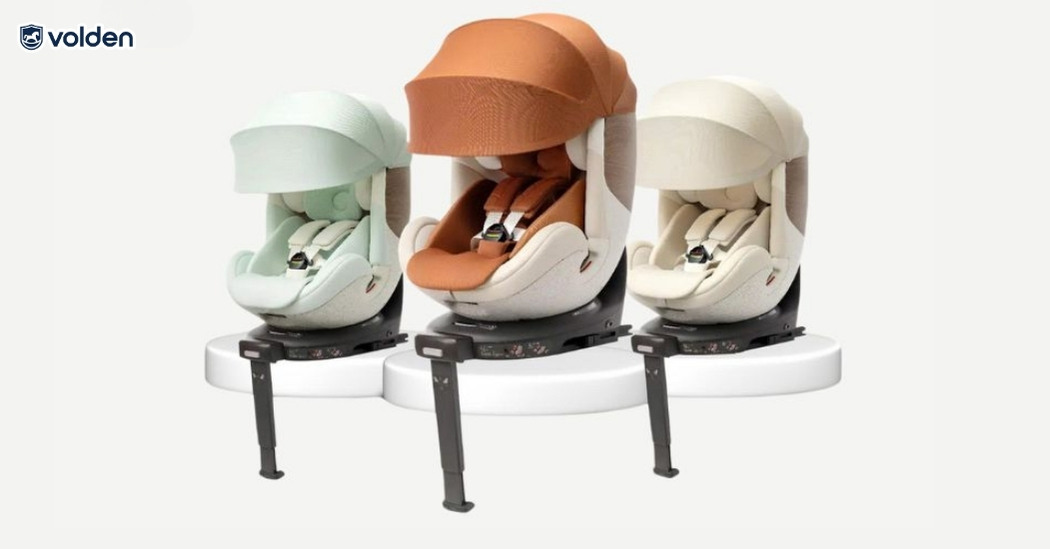 Ghế ô tô có đệm đầu cho bé: Lợi ích, cách chọn & mẫu bán chạy 7 Ghế ô tô có đệm đầu cho bé Volden Nautilus Airflow (0–7 tuổi)