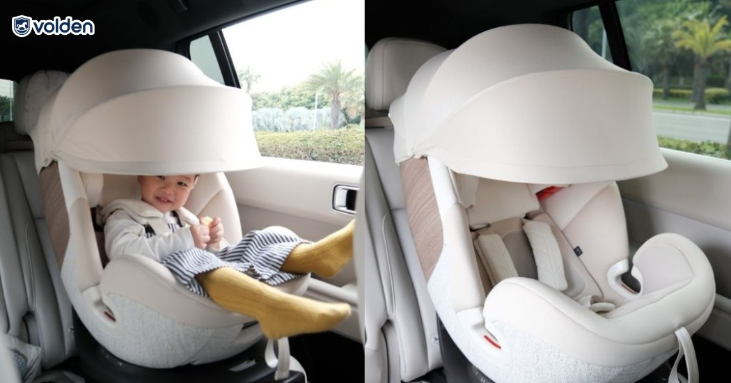 Ghế ô tô cho bé có màn che nắng Volden đa chức năng 8 Vì sao chọn ghế ô tô và phụ kiện Volden