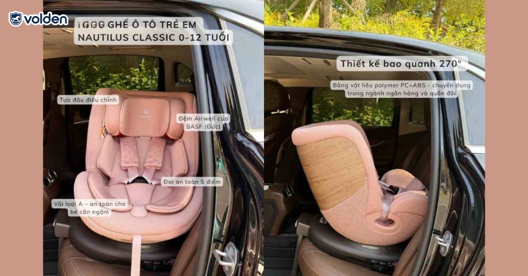 Ghế ô tô Smart Safety: Tính năng, lợi ích & báo giá mới nhất 5 Tính năng nổi bật của ghế ô tô Smart Safety