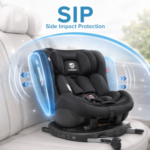 Ghế ngồi ô tô có ISOFIX là gì? Ghế có ISOFIX có an toàn không? 3 Hệ thống bảo vệ va chạm 2 bên SIP (Side Impact Protection)