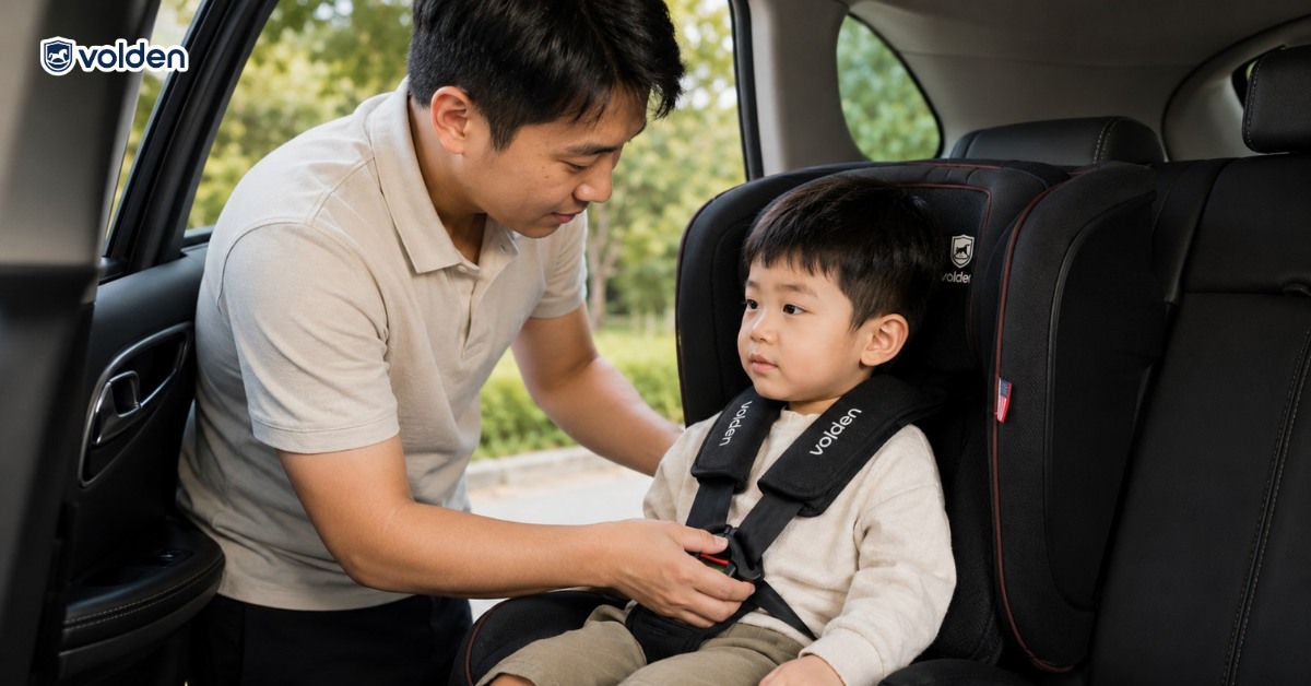 Đai an toàn cho bé ngồi ô tô có an toàn bằng ghế ô tô không? 4 Đai an toàn cho bé ngồi ô tô có an toàn bằng ghế chuyên dụng?